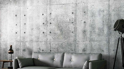 Carta da parati Industrial Wall di Pintdecor