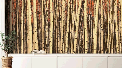 Carta da parati Maple di Pintdecor