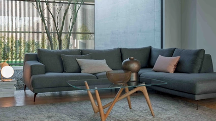 Tavolino in vetro Esse Coffee Wood di Compar Italia