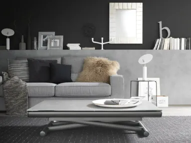 Tavolo Trasformabile Etoile con top in ceramica di Altacom