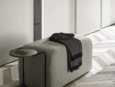 Pouf con tavolino Mondrian di SantaLucia