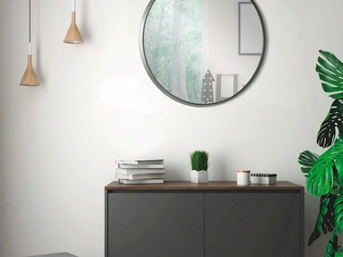 Specchio Abisso Antracite di Pintdecor