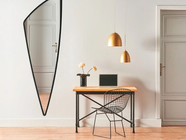 Specchio Cuneo Nero di Pintdecor
