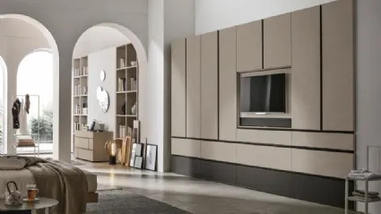 Armadio con anta battente Modula di Tomasella
