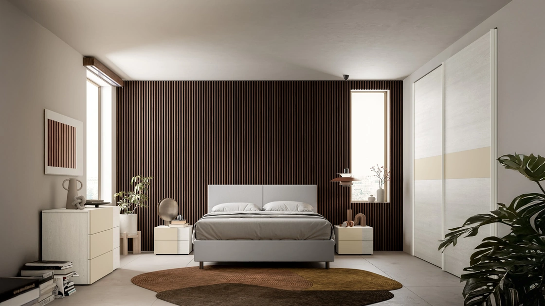 Armadio con ante scorrevoli Tris 02 di SantaLucia