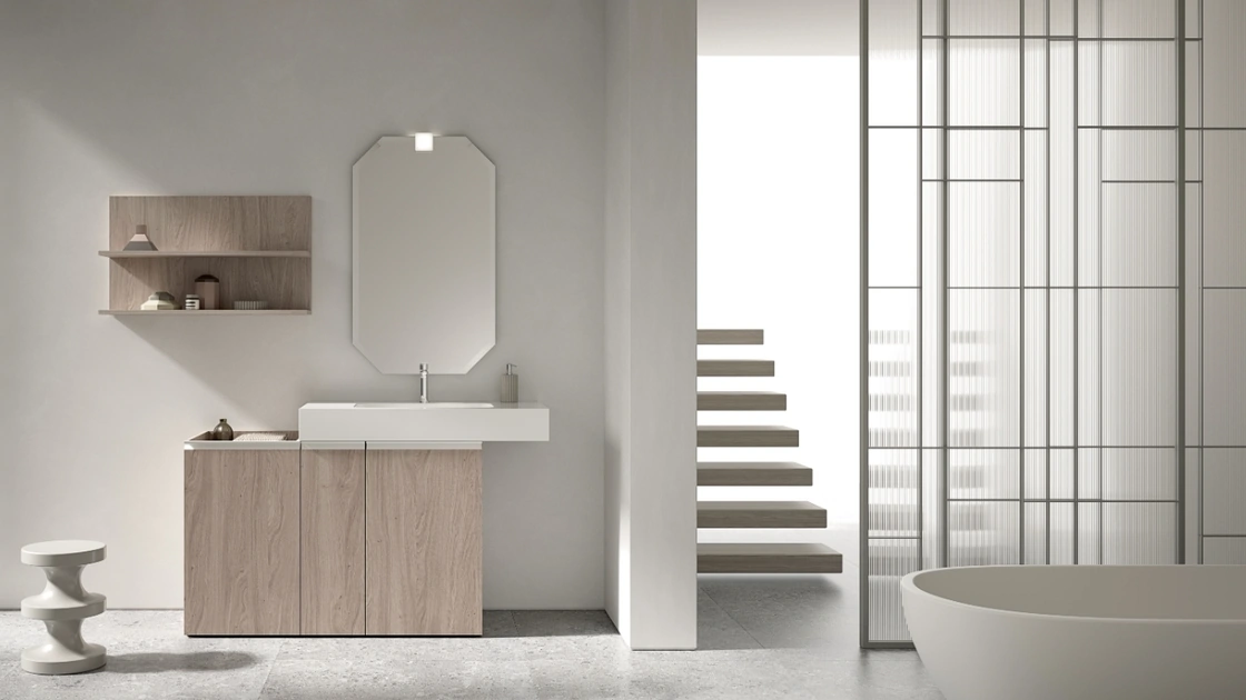 Mobile da Bagno a terra BIK BK11 di Compab