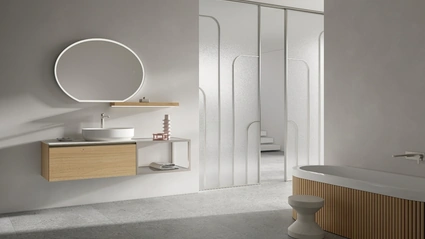 Mobile da Bagno sospeso BIK BK10 di Compab