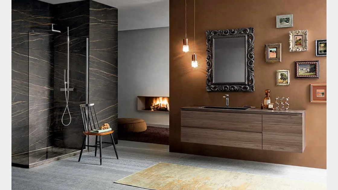 Arredo bagno Gola System 02 di Ideal Bagni