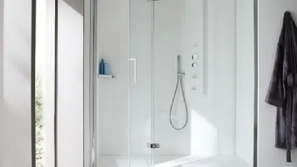 Arredo bagno Hissò Battente in vetro di Ideal Bagni