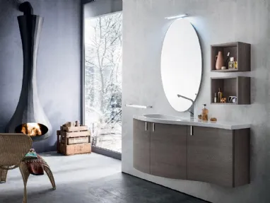 Mobile da Bagno IBey Curva 45 Fluidità delle linee di Idealbagni