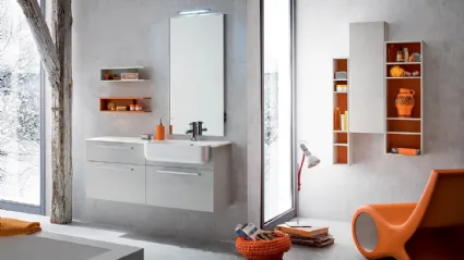 Mobile da Bagno IBey 35 Essenzialità Moderna di Idealbagni