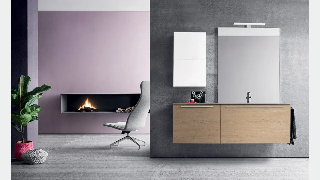 Mobile da Bagno Linea System 01 di Idealbagni