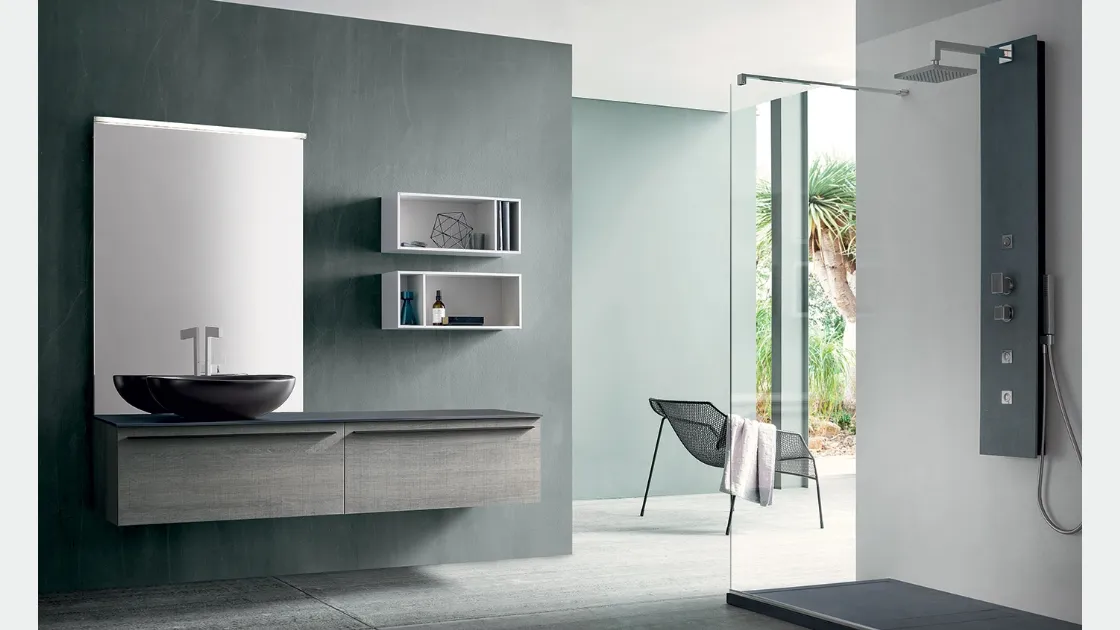 Mobile da Bagno Linea System 02 di Idealbagni
