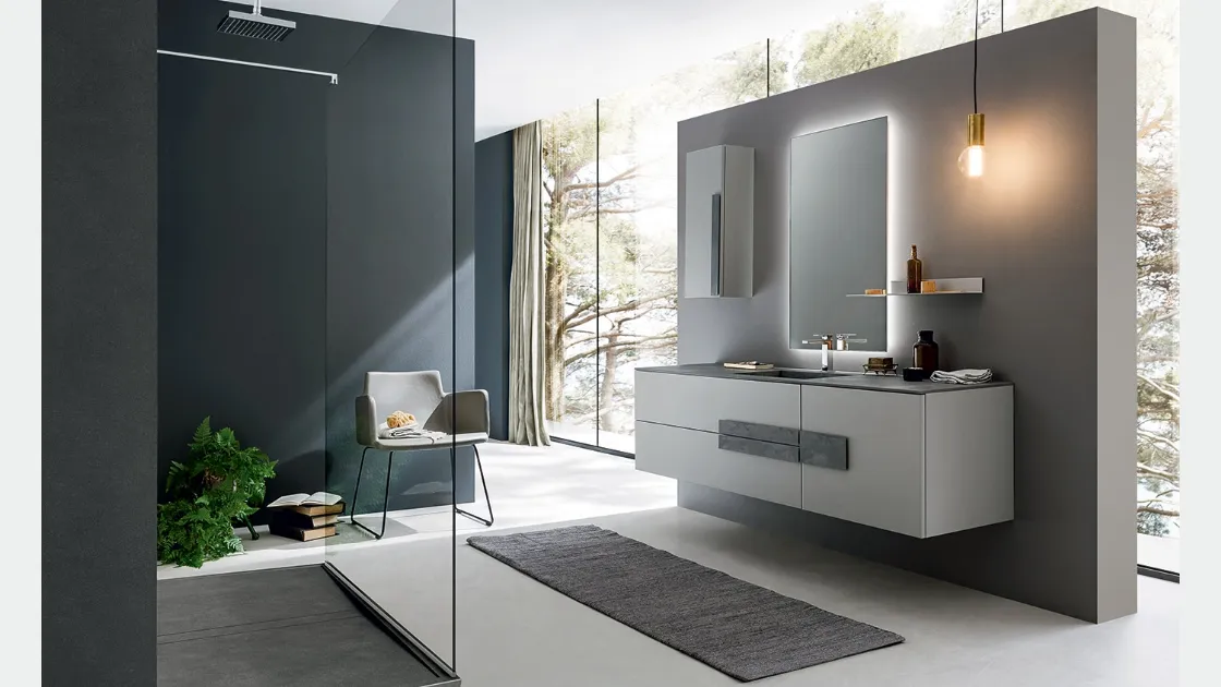 Mobile da Bagno Linea System 03 di Idealbagni