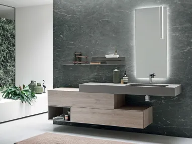 Mobile da Bagno Linea System 04 di Idealbagni