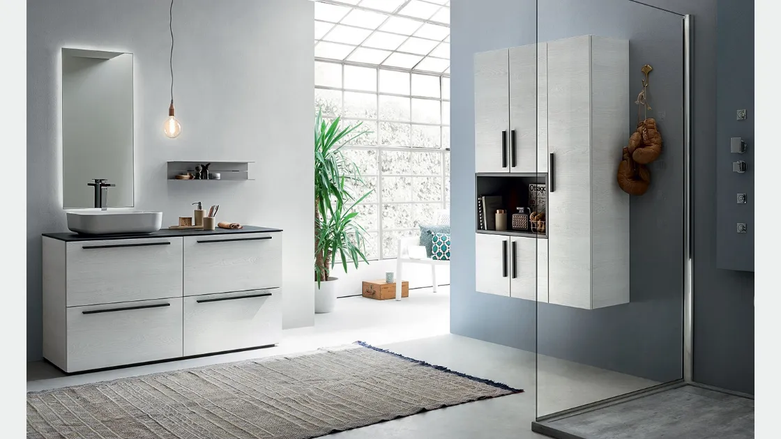 Mobile da Bagno Linea System 06 di Idealbagni