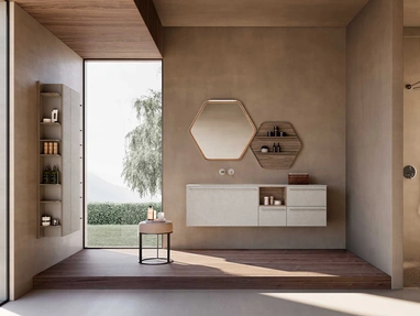 Mobile da Bagno sospeso M System 035 di Baxar