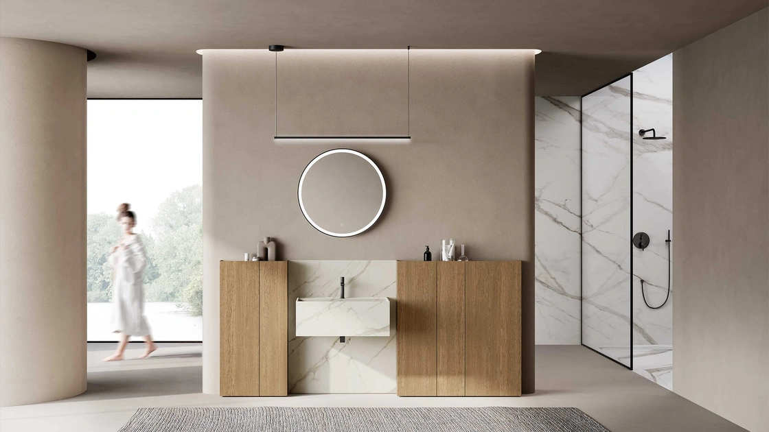 Mobile da Bagno M3 System 302 in Rovere di Baxar