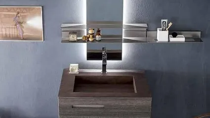 Mobile da Bagno Monolith Collection 02 di Idealbagni