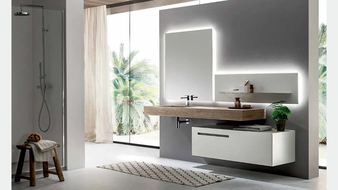 Mobile da Bagno Monolith Collection 03 di Idealbagni