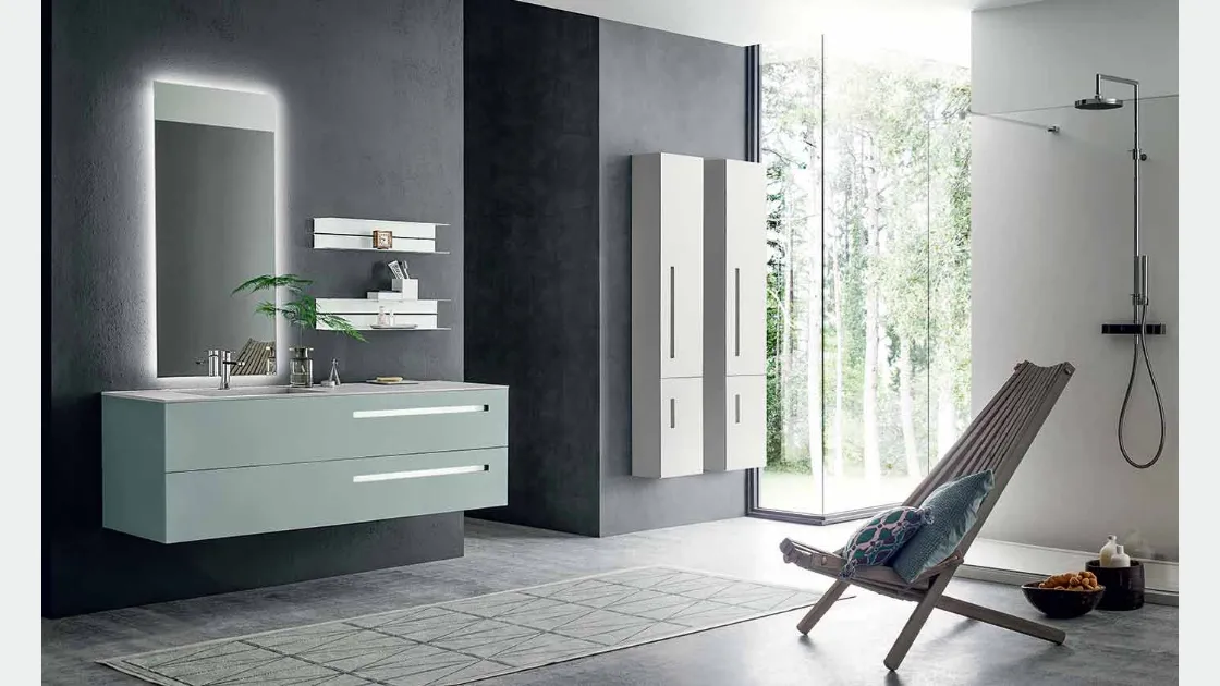 Mobile da Bagno Monolith Collection 04 di Idealbagni