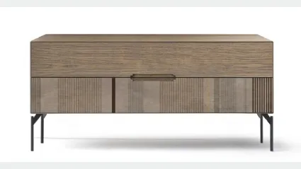Comò Icon's 101 New Decò V02 in legno con stampa decorativa di Devina Nais