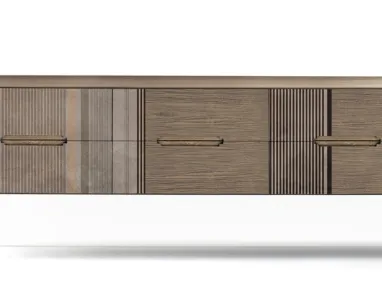 Comò Icon's 102 New Decò V02 in legno con stampa decorativa di Devina Nais