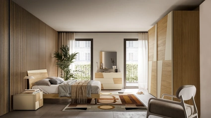 Letto matrimoniale Berg di SantaLucia