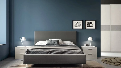 Letto in ecopelle Bora di SantaLucia