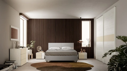 Letto con contenitore Bora di SantaLucia