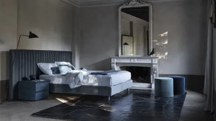 Letto con testiera Clay di Bolzan Letti