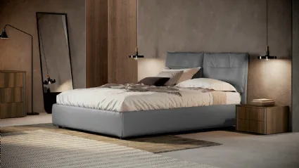 Letto in pelle Golf Kiss di Colombini Casa
