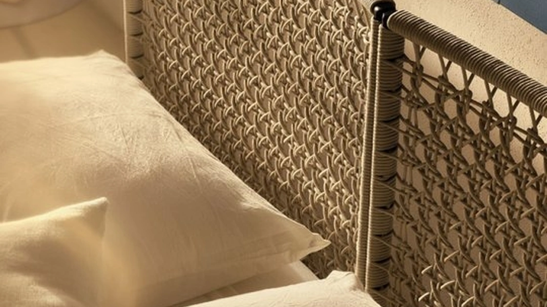 Letto con testiera Sailor di Bolzan Letti