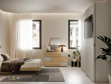 Letto moderno Fohn di SantaLucia