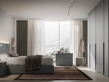 Letto Solano con testiera di SantaLucia