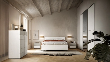 Letto con testiera Vela di SantaLucia