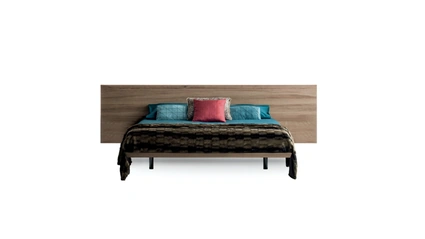 Letto Zen con testiera effetto sospesa di Devina Nais