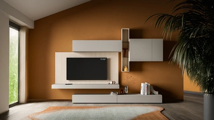 Parete Attrezzata Pratico PTG412 di SantaLucia