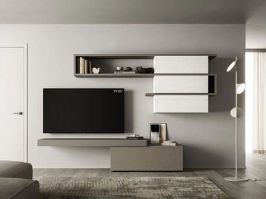 Parete Attrezzata Pratico PTG415 di SantaLucia