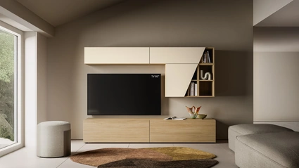 Parete Attrezzata Pratico PTG427 di SantaLucia