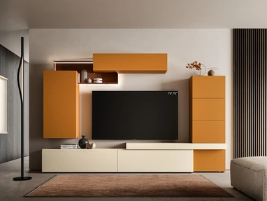 Parete Attrezzata Pratico PTG430 di SantaLucia