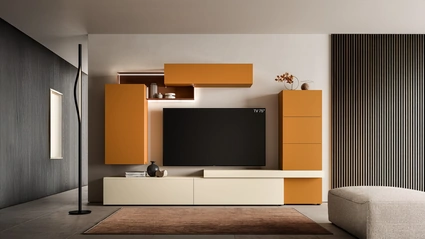 Parete Attrezzata Pratico PTG430 di SantaLucia