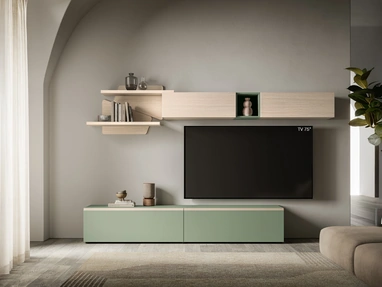 Parete Attrezzata Pratico PTG440 di SantaLucia