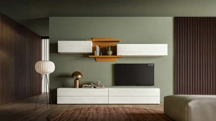 Parete Attrezzata Pratico PTG443 di SantaLucia