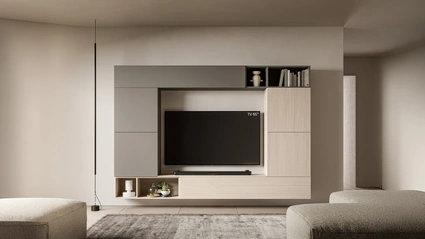 Parete Attrezzata Pratico PTG453 di SantaLucia