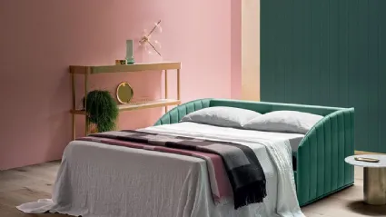 Divano Letto in tessuto Carter di Felis