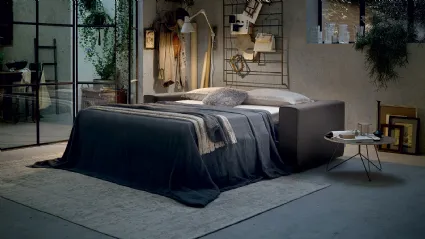 Divano Letto in tessuto Mick di Felis