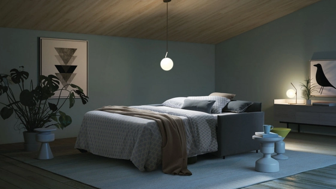 Divano Letto matrimoniale lineare Naxos di Le Comfort