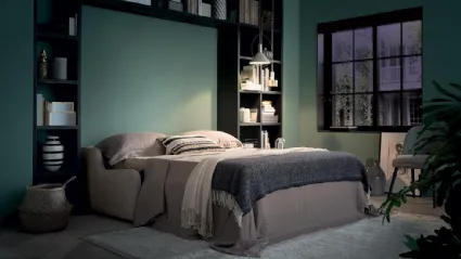 Divano Letto in tessuto Zack di Felis
