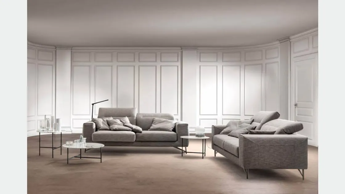 Divano lineare Zippy Special di Samoa